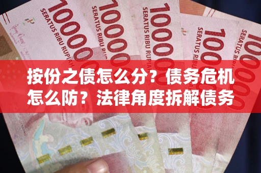 武汉按份之债怎么分？债务危机怎么防？法律角度拆解债务分配与风险自保指南