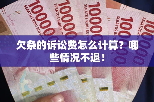 武汉欠条的诉讼费怎么计算?哪些情况不退! 武汉欠条的诉讼费怎么计算?哪些情况不退!