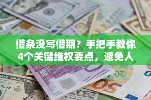 武汉借条没写借期？手把手教你4个关键维权要点，避免人财两空