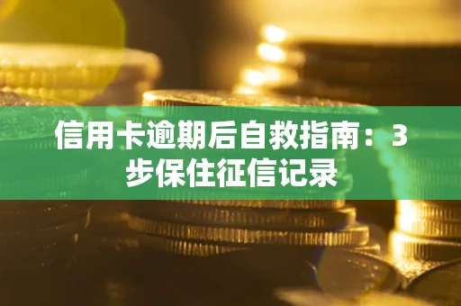 武汉信用卡逾期后自救指南：3步保住征信记录