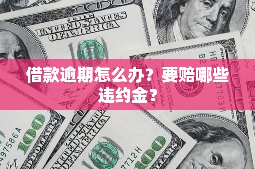 武汉借款逾期怎么办？要赔哪些违约金？