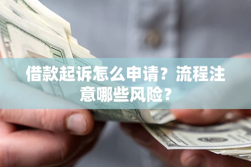 武汉借款起诉怎么申请？流程注意哪些风险？