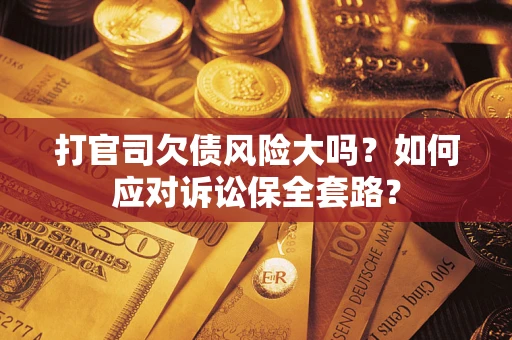 武汉打官司欠债风险大吗？如何应对诉讼保全套路？
