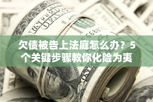 武汉欠债被告上法庭怎么办？5个关键步骤教你化险为夷
